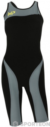 Wettkampf-Schwimmanzug Damen Michael Phelps XPRESSO Lady Black/Silver