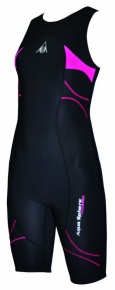 Wettkampf-Schwimmanzug Damen Aqua Sphere Energize Speed Suit Lady Black/Pink