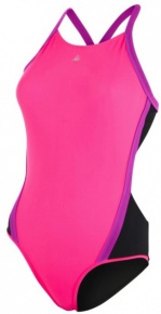 Damen-Badeanzug Aqua Sphere Cindy Vita Bright Pink/Pink
