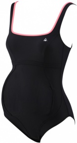 Damen-Badeanzug Aqua Sphere Sisi Black/Light Pink