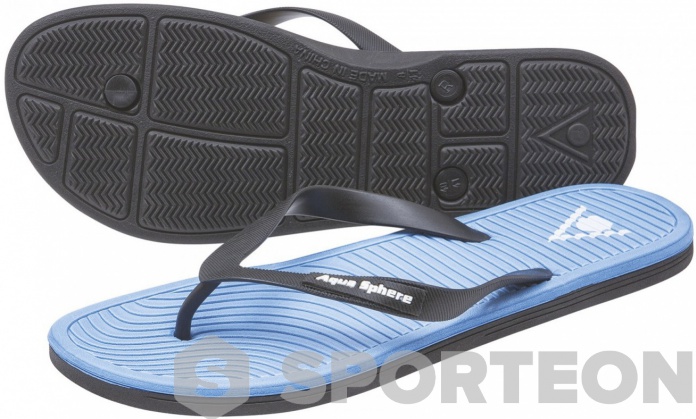Flip Flops Aqua Sphere Hawaii Blue Dark Grey Swimaholic