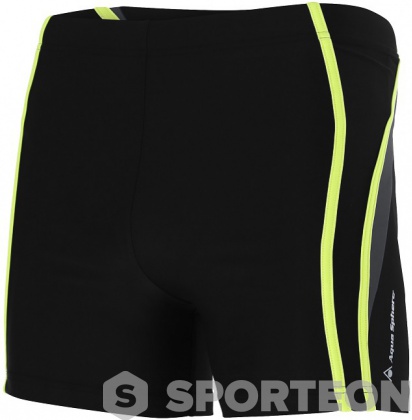 Badehose Herren Aqua Sphere Penn Vita Black/Light Green