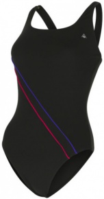 Damen-Badeanzug Aqua Sphere Gaya Repreve Black/Purple Damen-Badeanzug Aqua Sphere Gaya Repreve Black/Purple