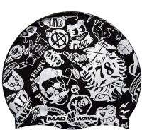Schwimmkappe Kinder Mad Wave Silicone Printed Swim Cap 78 Junior Schwimmkappe Kinder Mad Wave Silicone Printed Swim Cap 78 Junior