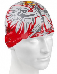 Schwimmütze Mad Wave Poland Swim Cap