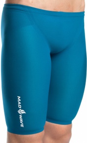 Wettkampf Badehose Herren Mad Wave Forceshell Jammer Turquoise