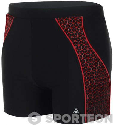 Schwimmshorts Aqua Sphere Onyx Aqua Fit Boxer Black/Red