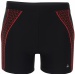 Schwimmshorts Aqua Sphere Onyx Aqua Fit Boxer Black/Red