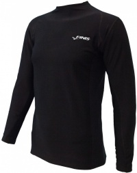 T-Shirt Jungen Finis Thermal Swim Shirt Black