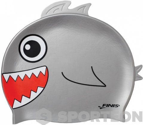 Schwimmkappe Kinder Finis Animal Heads Shark