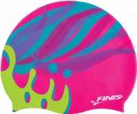 Schwimmkappe Kinder Finis Mermaid Silicone Cap Crown