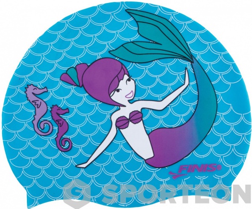 Schwimmkappe Kinder Finis Mermaid Silicone Cap Paradise