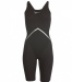 Wettkampf-Schwimmanzug Damen Finis Rival Closed Back Kneeskin Black