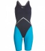 Wettkampf-Schwimmanzug Damen Finis Rival Open Back Kneeskin Navy/Aqua