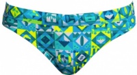Bikinihose Funkita Lime Light Sports Brief Bikinihose Funkita Lime Light Sports Brief