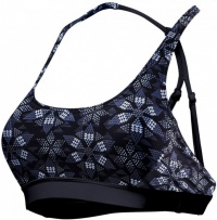 Schwimmoberteil Tyr Harlow Top Edessa Black/Grey