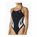 Damen-Badeanzug Tyr Phoenix Diamondfit Black/White