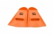 Schwimmflossen BornToSwim Junior Short Fins Orange