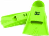 Schwimmflossen BornToSwim Junior Short Fins Green