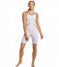 Wettkampf-Schwimmanzug Damen Finis Rival Open Back Kneeskin White