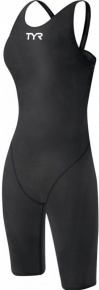 Wettkampf-Badeanzug Mädchen Tyr Tracer B-Series Short John Black Wettkampf-Badeanzug Mädchen Tyr Tracer B-Series Short John Black
