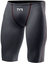 Wettkampf Badehose Herren Tyr Thresher Jammer Grey/Red Wettkampf Badehose Herren Tyr Thresher Jammer Grey/Red