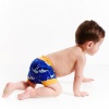 Schwimmanzug für Babys Splash About Happy Nappy Shark Orange