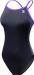 Damen-Badeanzug Tyr Hexa Diamondfit Black/Purple