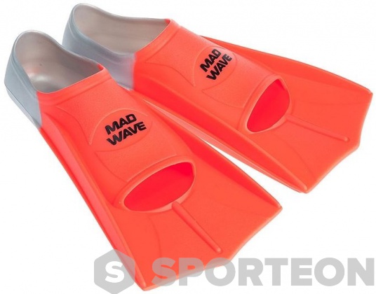 Schwimmflossen Mad Wave Short Training Fins Orange