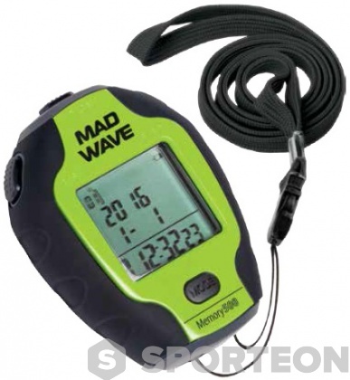 Stoppuhr für Schwimmer Mad Wave Stopwatch 200 Memory