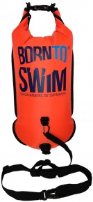 Schwimmboje BornToSwim Swimrun Backpack Buoy