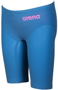 Arena Powerskin R-Evo One Jammer Junior Blue/Powder Pink Arena Powerskin R-Evo One Jammer Junior Blue/Powder Pink