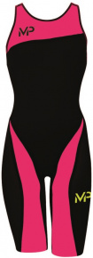 Wettkampf-Schwimmanzug Damen Michael Phelps XPRESSO Lady Black/Pink