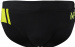 Badehose Herren Michael Phelps Arkos Brief Black/Bright Yellow