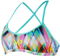 Damen-Badeanzug Michael Phelps Candy Top Multicolor/Black