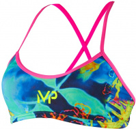 Damen-Badeanzug Michael Phelps Fusion Top Multicolor