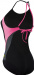 Damen-Badeanzug Michael Phelps Kuta Black/Bright Pink