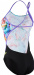 Damen-Badeanzug Michael Phelps Vintage Open Back Multicolor/Black