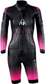 Swimrun Neoprenanzug Damen Aqua Sphere Aquaskin Swim-Run Limitless Shorty Women Black/Pink