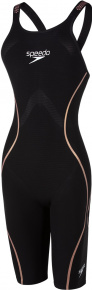 Speedo Fastskin LZR Pure Intent Openback Kneeskin Black/Rose Gold Speedo Fastskin LZR Pure Intent Openback Kneeskin Black/Rose Gold