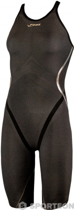 Wettkampf-Schwimmanzug Damen Finis Rival 2.0 Closed Back Kneeskin Black