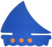 Schwimmplatte Matuska Dena Sailing Boat Kickboard
