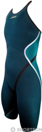 Wettkampf-Schwimmanzug Damen Finis Rival 2.0 Open Back Kneeskin Teal