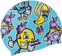 Schwimmkappe Kinder Mad Wave Fun Swim Cap Junior