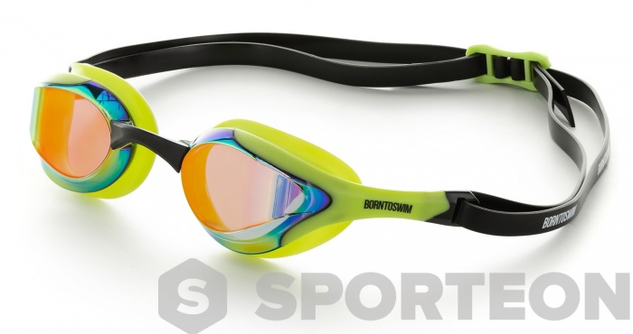 Schwimmbrille BornToSwim Elite Mirror Swim Goggles