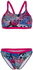 Damen-Badeanzug Aquafeel Abstract Jungle Dynamicback Multi