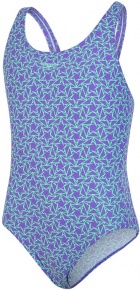Speedo Boomstar Allover Muscleback Girl Ultraviolet/Green Glow Speedo Boomstar Allover Muscleback Girl Ultraviolet/Green Glow