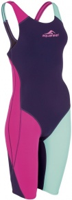 Wettkampf-Badeanzug Mädchen Aquafeel N2K Openback I-NOV Racing Girls Navy/Green/Pink Wettkampf-Badeanzug Mädchen Aquafeel N2K Openback I-NOV Racing Girls Navy/Green/Pink