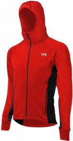 Sweatshirt Tyr Male Victory Warm-Up Jacket Red/Black