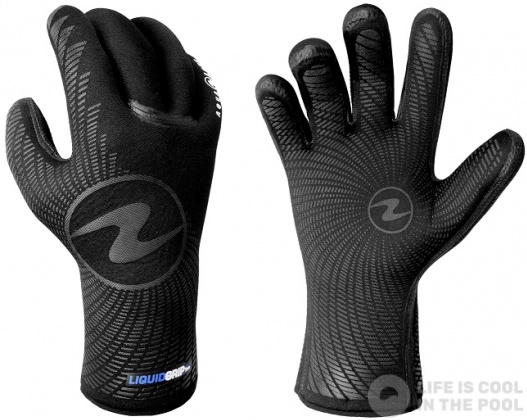 Neoprenhandschuhe Aqualung Dry Gloves Liquid Seams 3mm Black
